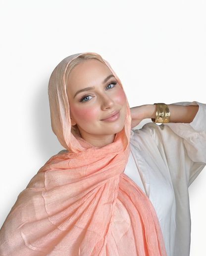 Ruffled Thai Hijab - Simone