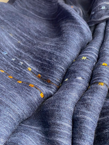 Dotted Thai Hijab - Blue