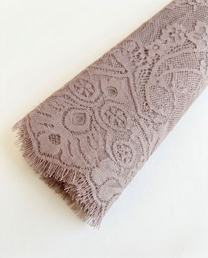 French Dantel Hijab - Cashmere